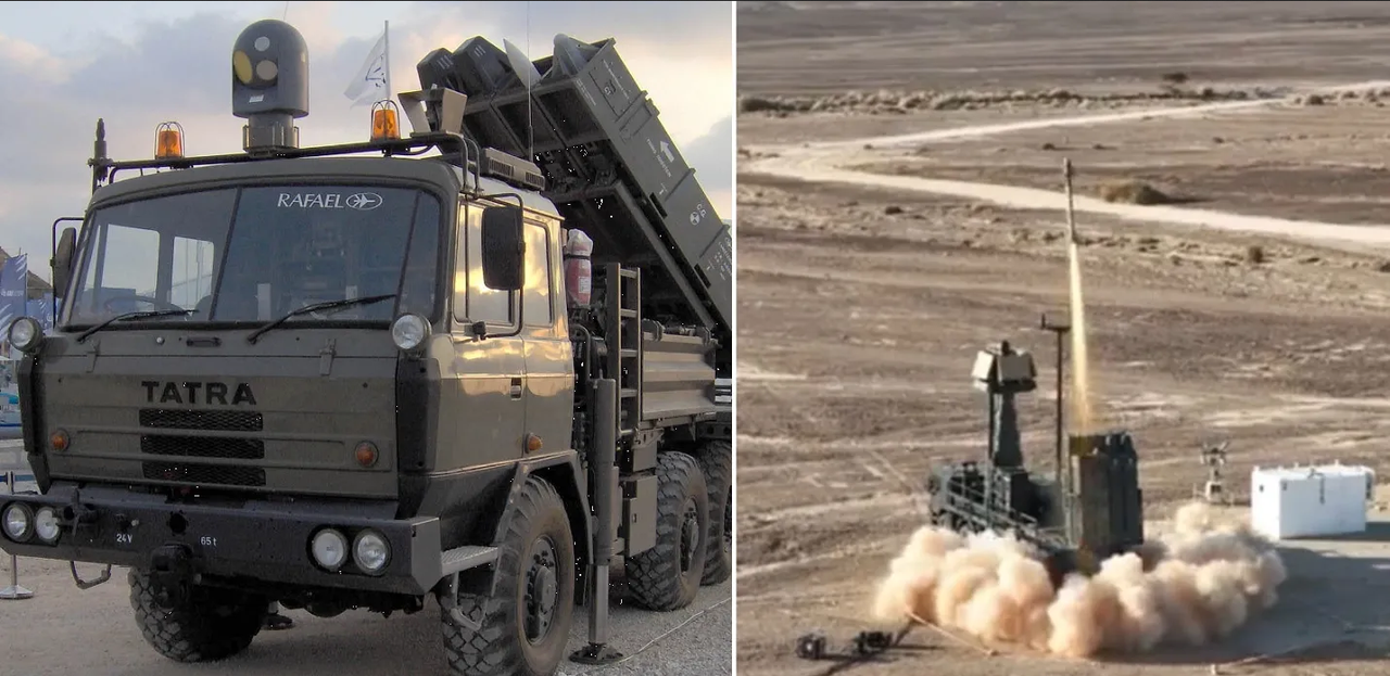 Israel presume su nuevo sistema de defensa aérea SPYDER All in One: video