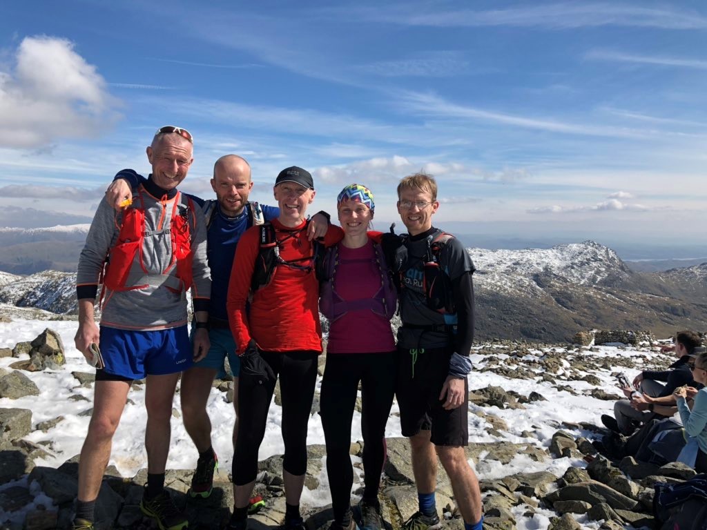 Scafell Pike summit