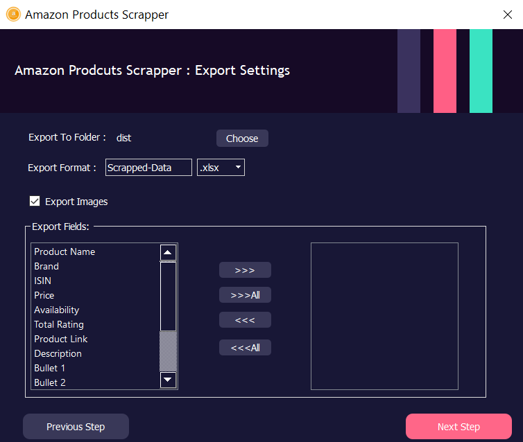 Amazon Product Scrapper with multi-keywords - 5