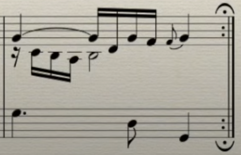 Aria Goldberg Variations (J.S. Bach)LastMeasure