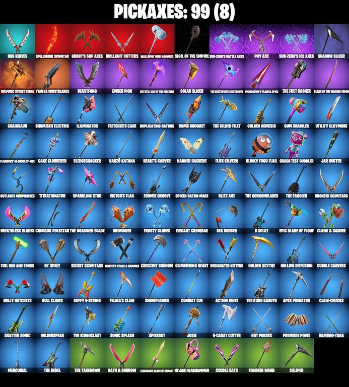 pickaxes comp