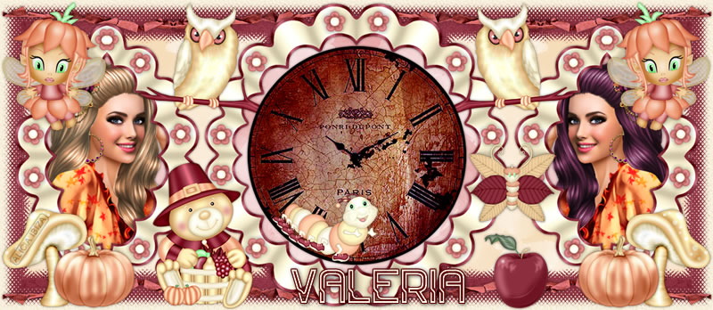 Autumn Fairy and Bear valeria