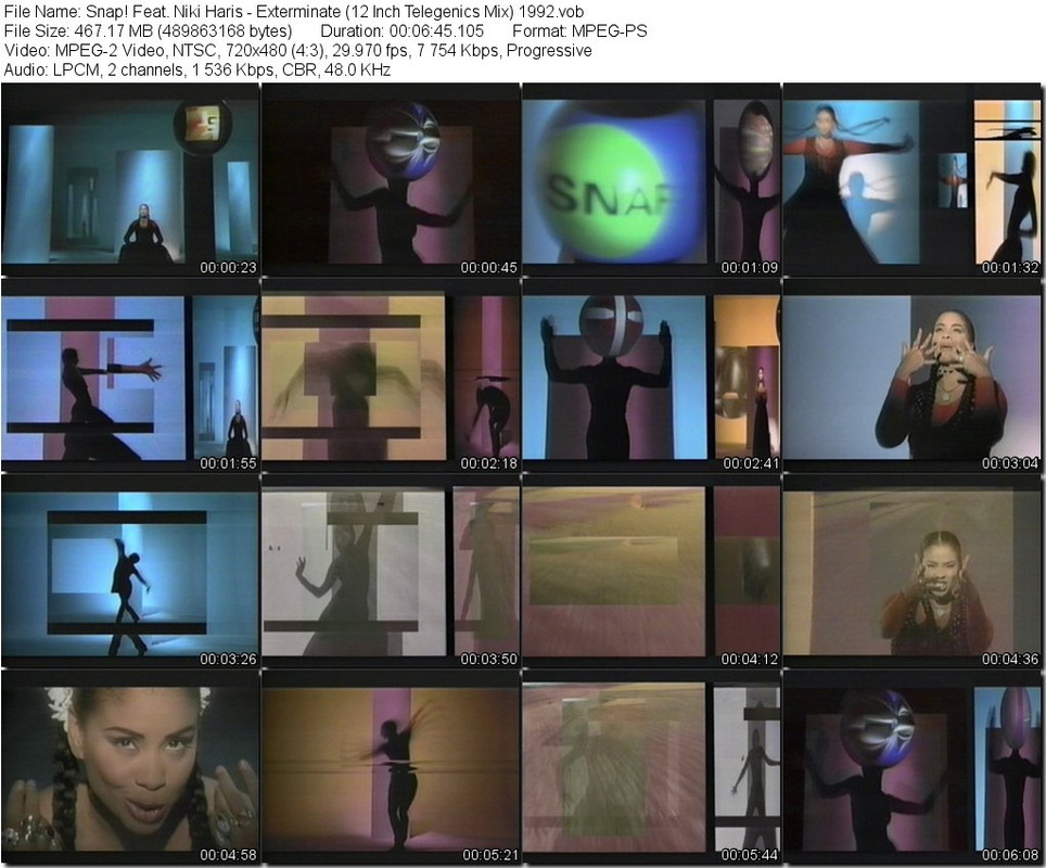 Snap! Feat. Niki Haris - Exterminate (12 Inch Telegenics Mix) 1992.vob_tn