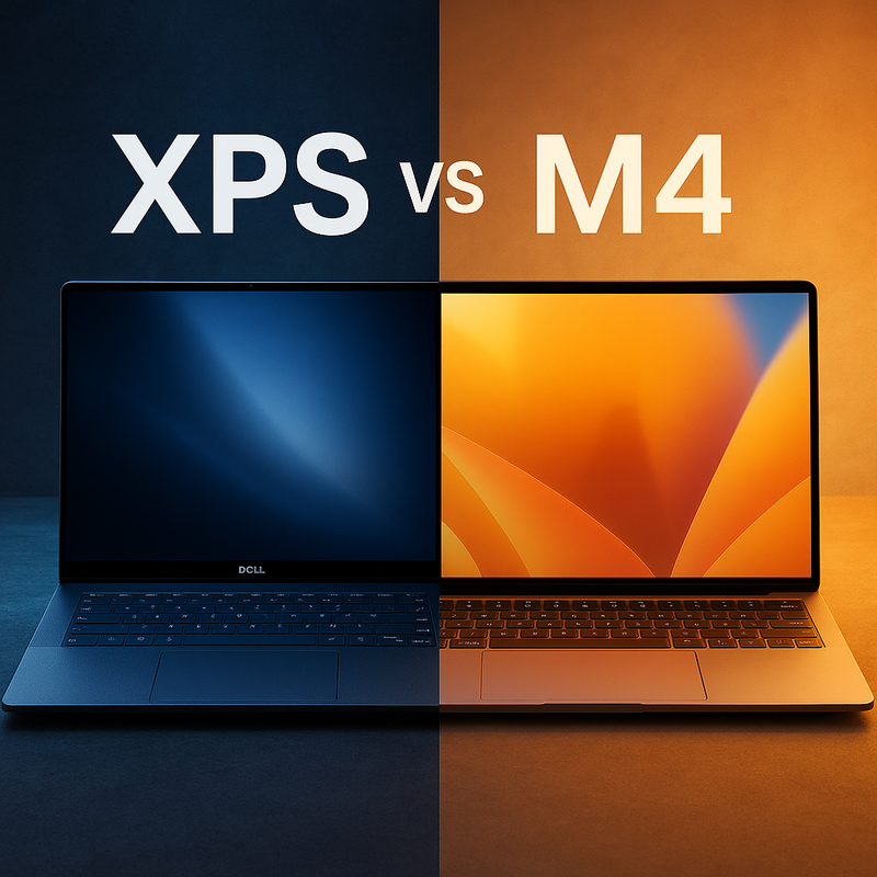 đź’» Dell XPS 13 vs MacBook Air M4 – Quando o luxo digital se divide entre alumĂnio e silĂcio