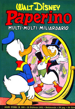 Albo d'oro 302 - Paperino multi-multi-miliardario (1952)