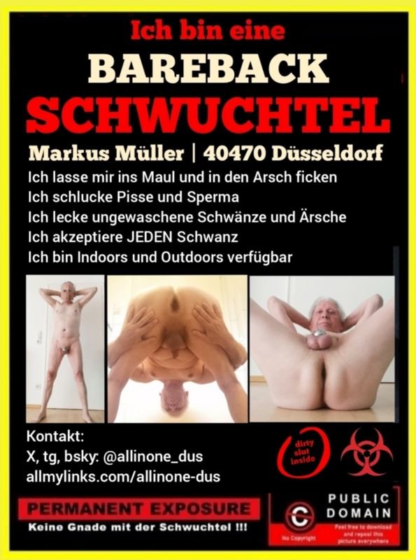 totexp afac exposed bareback schwuchtel Markus Mueller