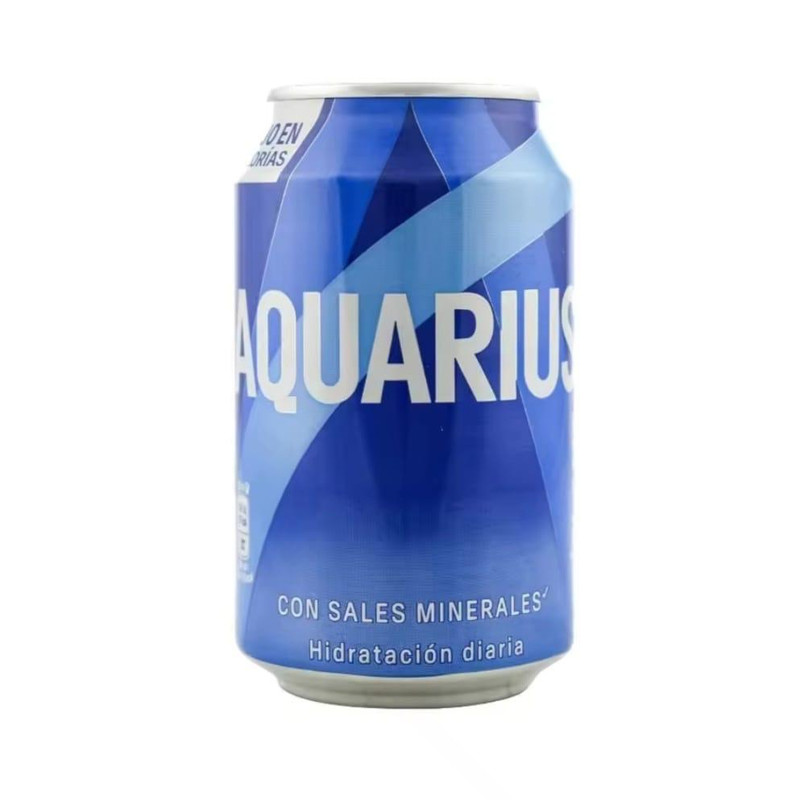 Aquarius Limón lata 330ml.