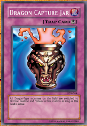 Jarro captura Dragão