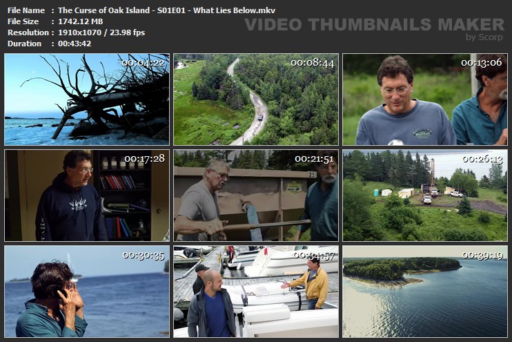 The Curse of Oak Island - S01E01 - What Lies Below.mkv