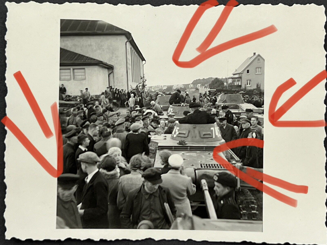 Grenze Foto Panzer Regiments2 Tschechoslowakei Böhmen Fotoalbum Czech