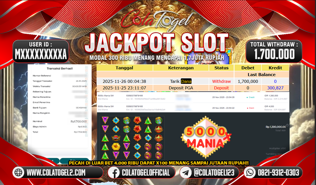 JACKPOT SLOT GACOR!!