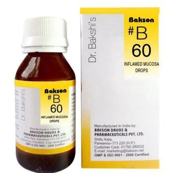 Bakson B60 Inflammed Mucosa Drops (30ml)