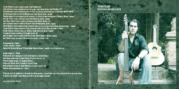 Antoine Fafard - Solus Operandi (2011) Lossless Antoine Fafard - Solus Operandi (2011) Lossless