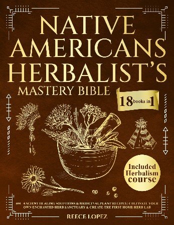 Native American Herbalist's Mastery Bible [18 Books in 1]: 600+ Ancient Healing Solutions & Medicinal Plant Recipes