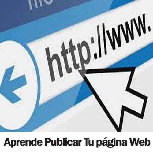 Curso Aprende publicar tu página web dominio hosting servidor