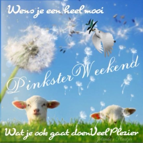 Zomaar een praatje Pinksterweekend