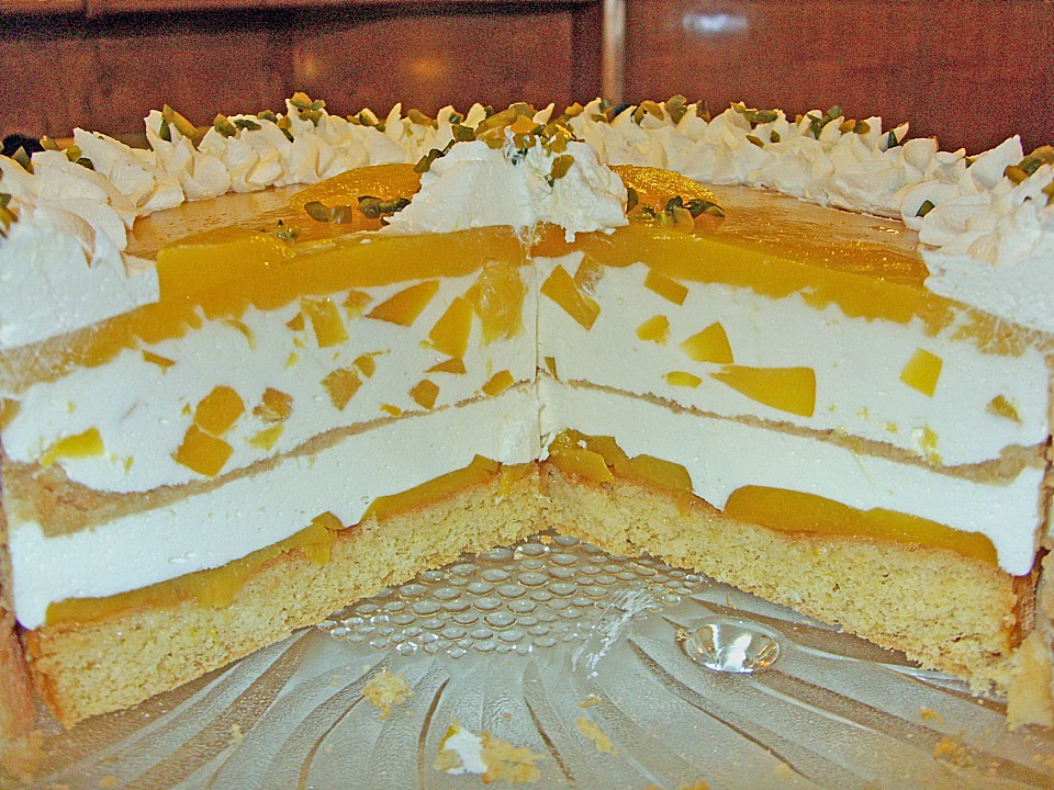 Pfirsich – Joghurt – Torte