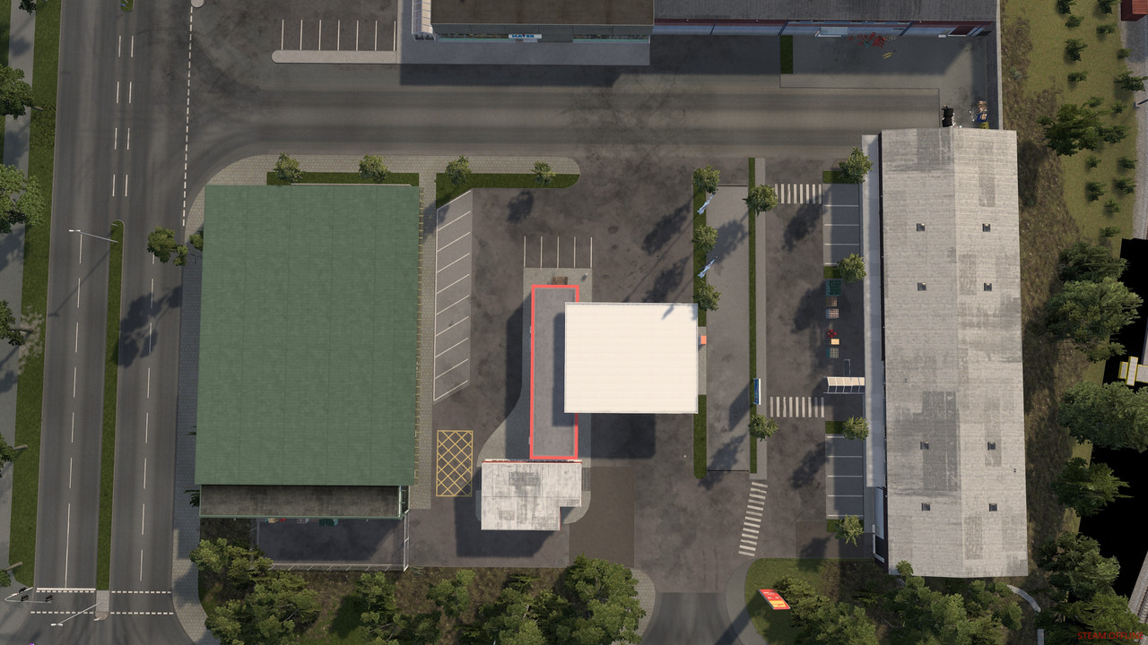 Primel (große Tankstelle)