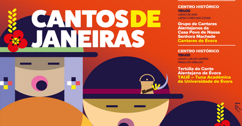 DIA DE REIS EM ÉVORA É A CANTAR AS JANEIRAS DIA DE REIS EM ÉVORA É A CANTAR AS JANEIRAS