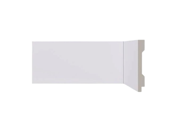 Rodapé de Poliestireno Liso