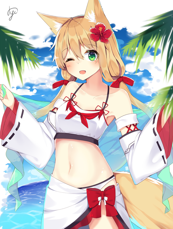 Kitsune musume no ecchi na Kitsune musume no ecchi na