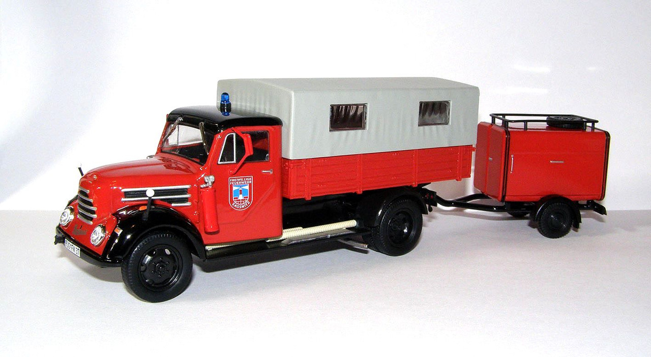 1957 Robur Garant 30K & TSA Freiwillige Feuerwehr Sassnitz (PCT 