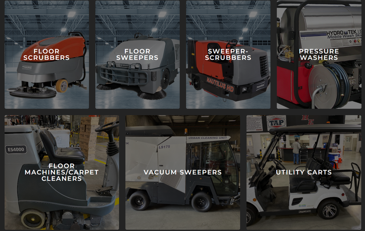 Used Equipment from Total Clean