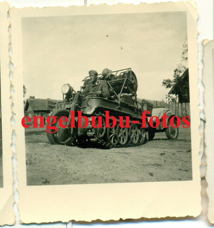 KETTENKRAD - Bemalung - Kabeltrommel - Anhänger - Kradmelder com