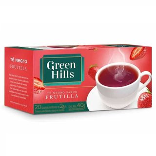 8845 | Te Green Hills Frutilla X 20 Saquitos