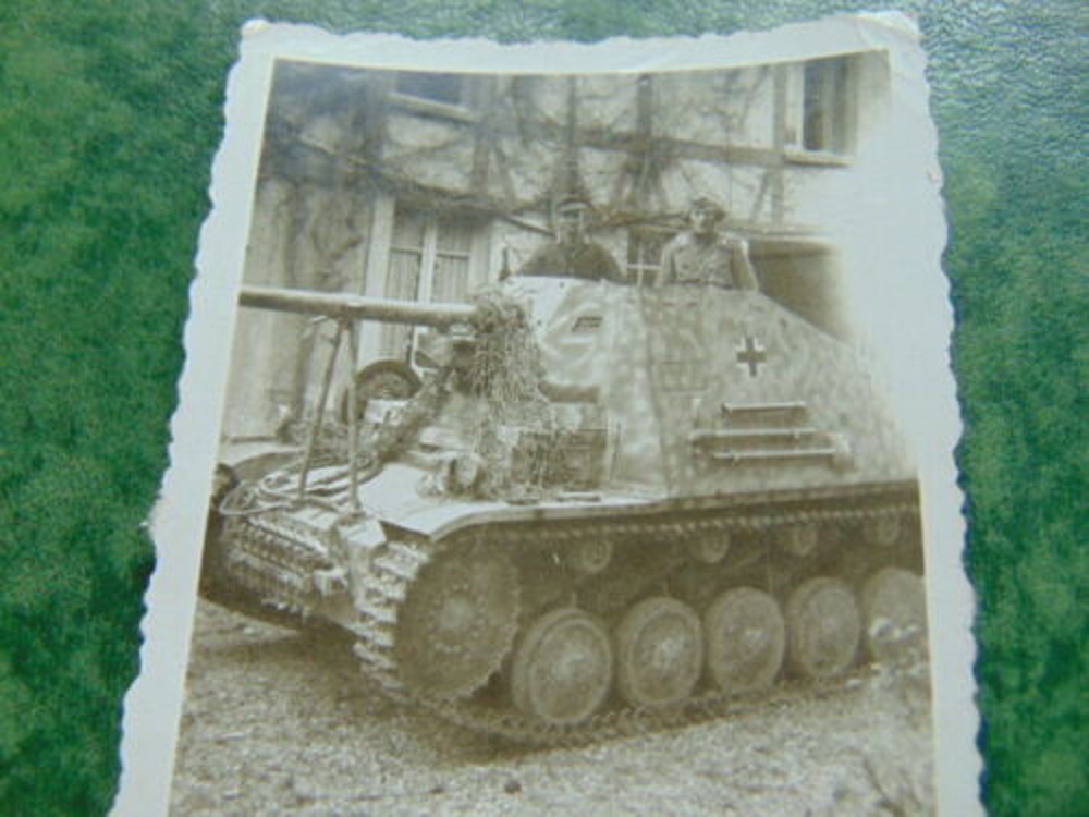 Foto-Panzer Jäger-Tank-Marder-Camo-Langrohr-Besatzung-Tarn