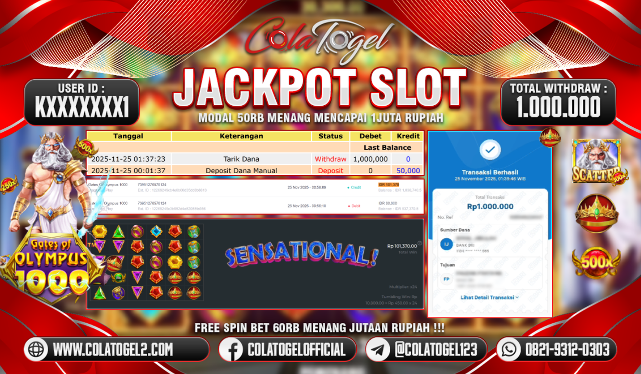 JACKPOT SLOT GACOR!!