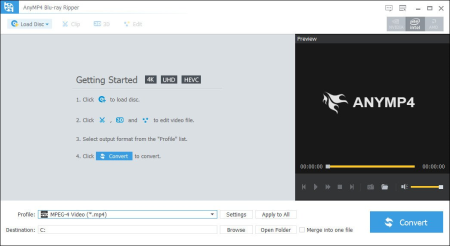 AnyMP4 Blu-ray Ripper 8.0.33 (x64) Multilingual