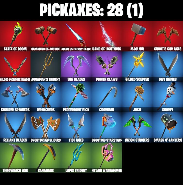 pickaxes comp