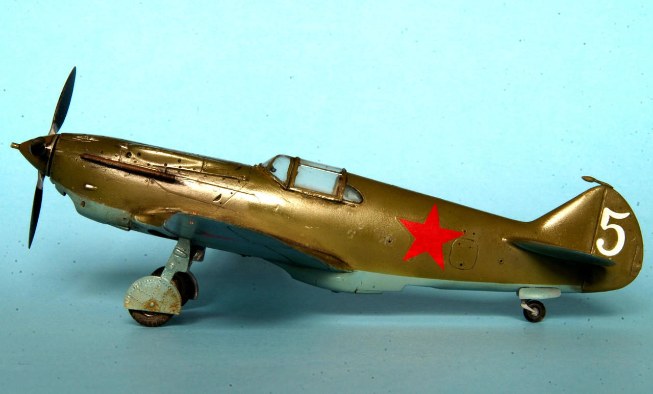 ICM 1:48 LaGG-3 Série 1-4 - Maquette Avion Combattant Soviétique Seconde Guerre Mondiale
