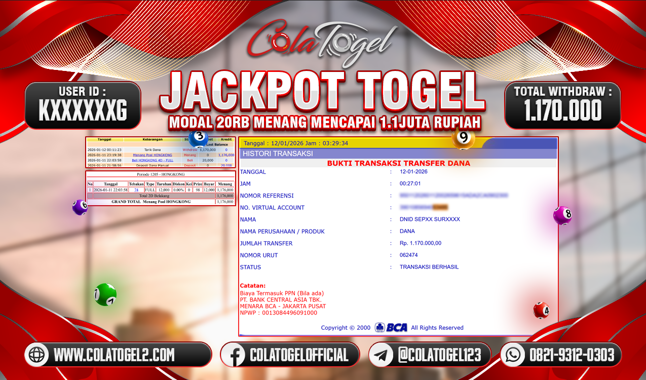 JACKPOT HONGKONG LOTTO!!