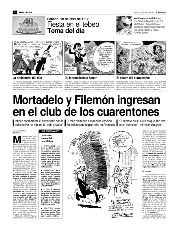 19980418 Entrevista a Ibañez por album Su Vida Privada (1)