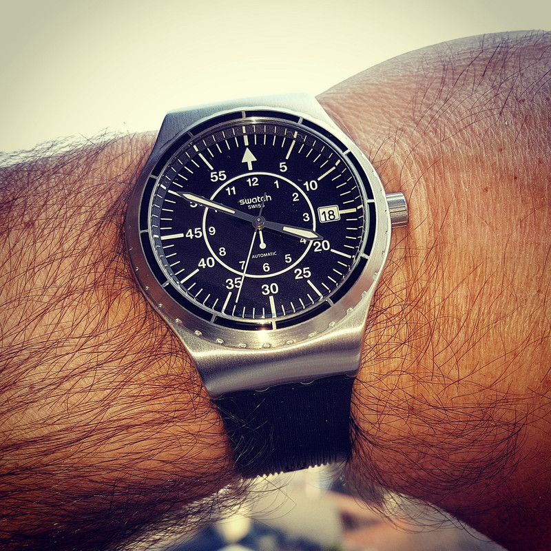 Swatch Sistem51 Irony Sistem Arrow (YIS403)  (2)