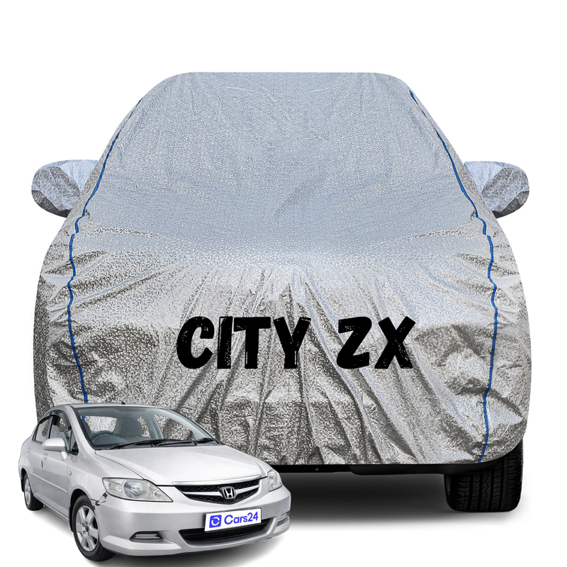 City ZX Silver Car Cover