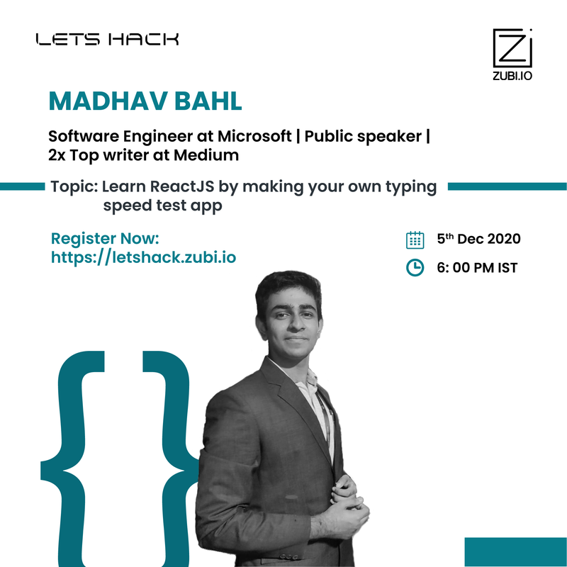 Learn ReactJS by making your own typing speed test app