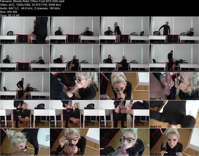 Beautiful Secretary Gives Blowjob In The Office 2