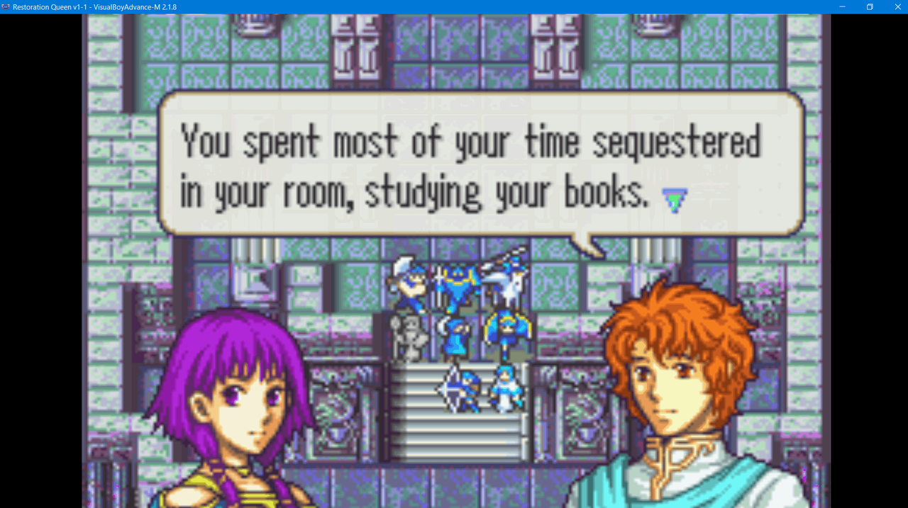 2024-02-29 20_58_27-Restoration Queen v1-1 - VisualBoyAdvance-M 2.1.8