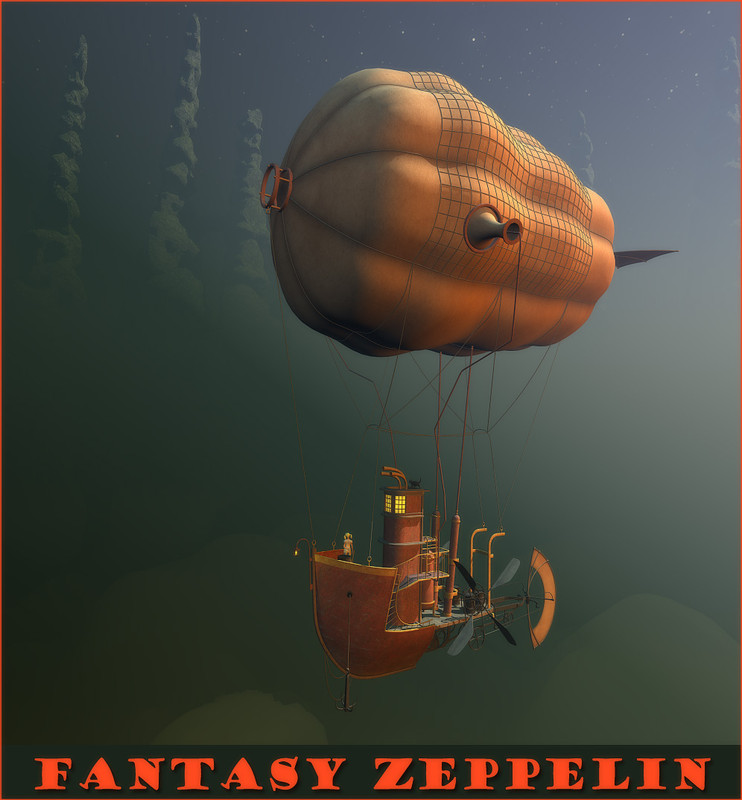 Fantasy zeppelin Fantasy zeppelin