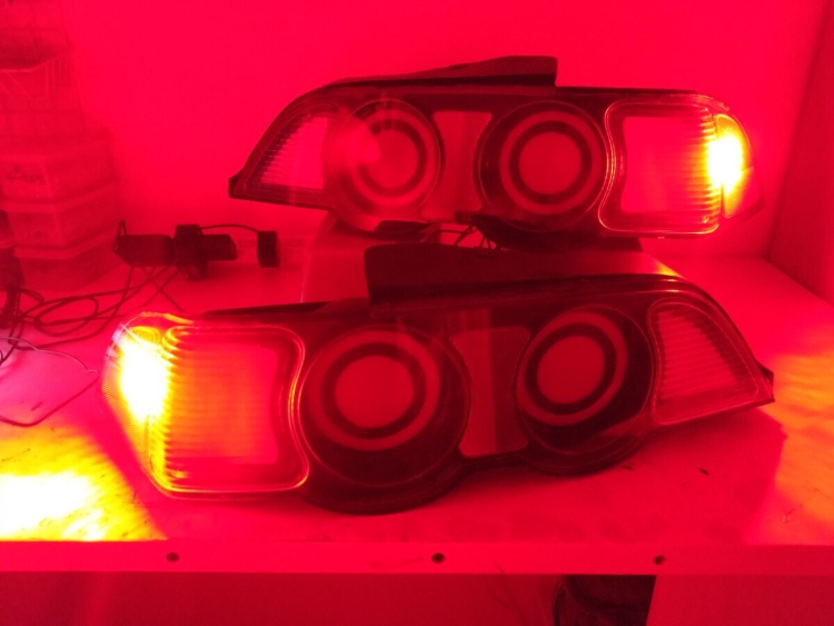 Honda Integra One-Off Carbon Acrylic LED Taillights Ultra Rare