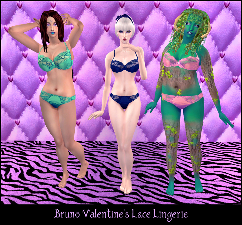 Lace lingerie preview