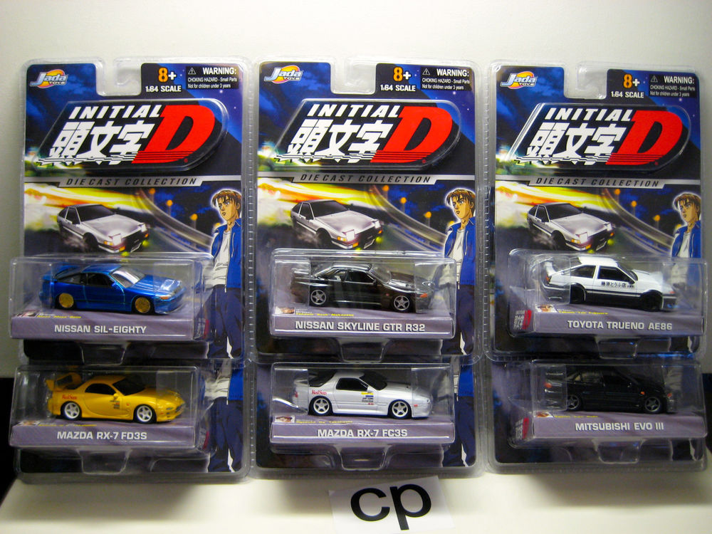 Initial D : Toyota Trueno AE 86 – ech 1/18 (Jada Toys)