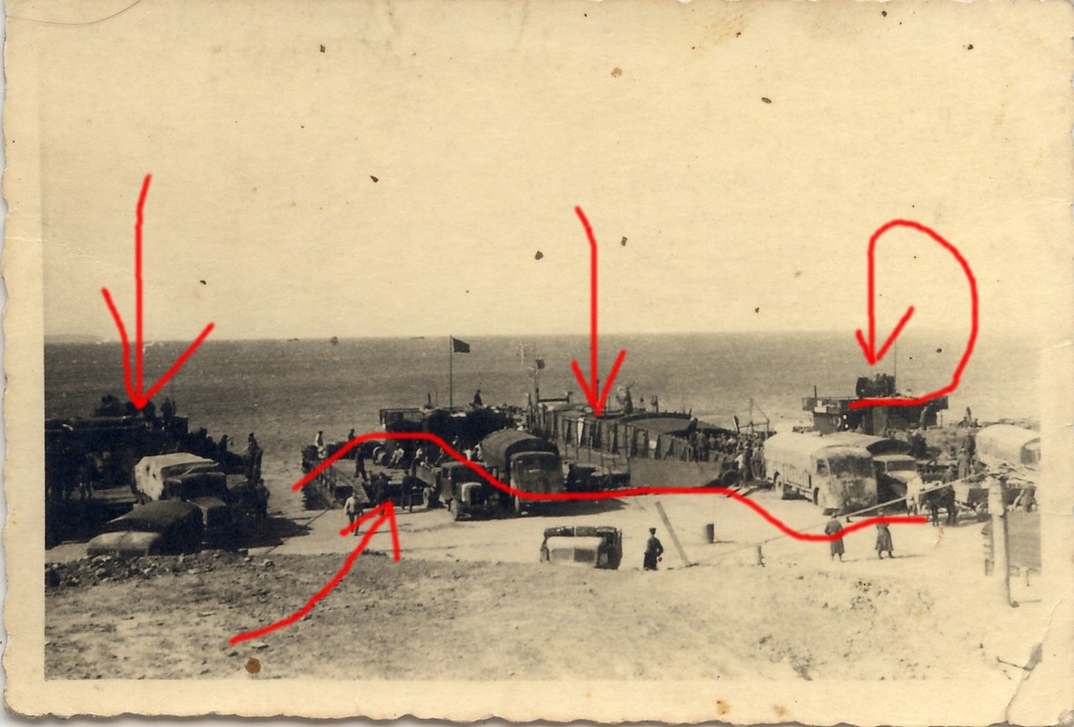 Kriegsschiff MFP Landungsboot Siebel Fähre Beute