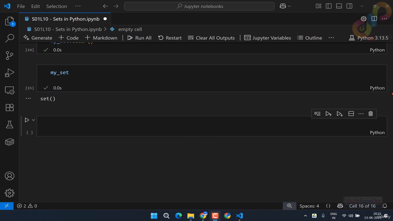 10 S01 L10 Sets in Python mp4 0001