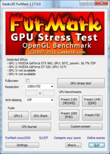 FurMark 1.32.1