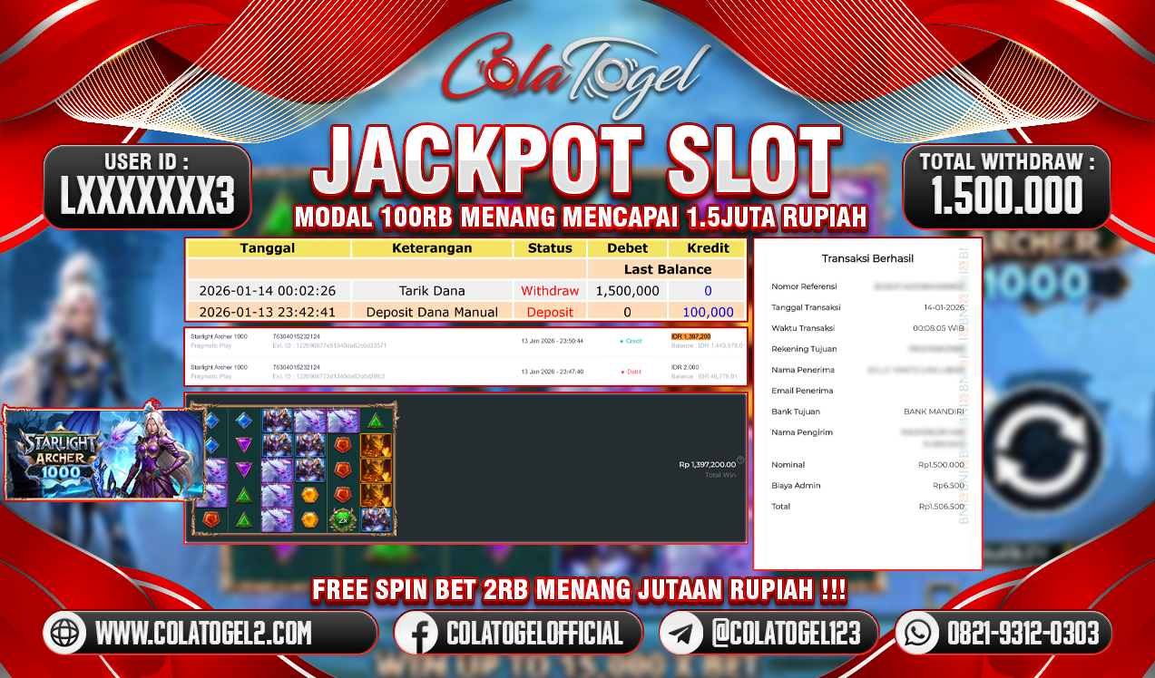 JACKPOT SLOT GACOR!!