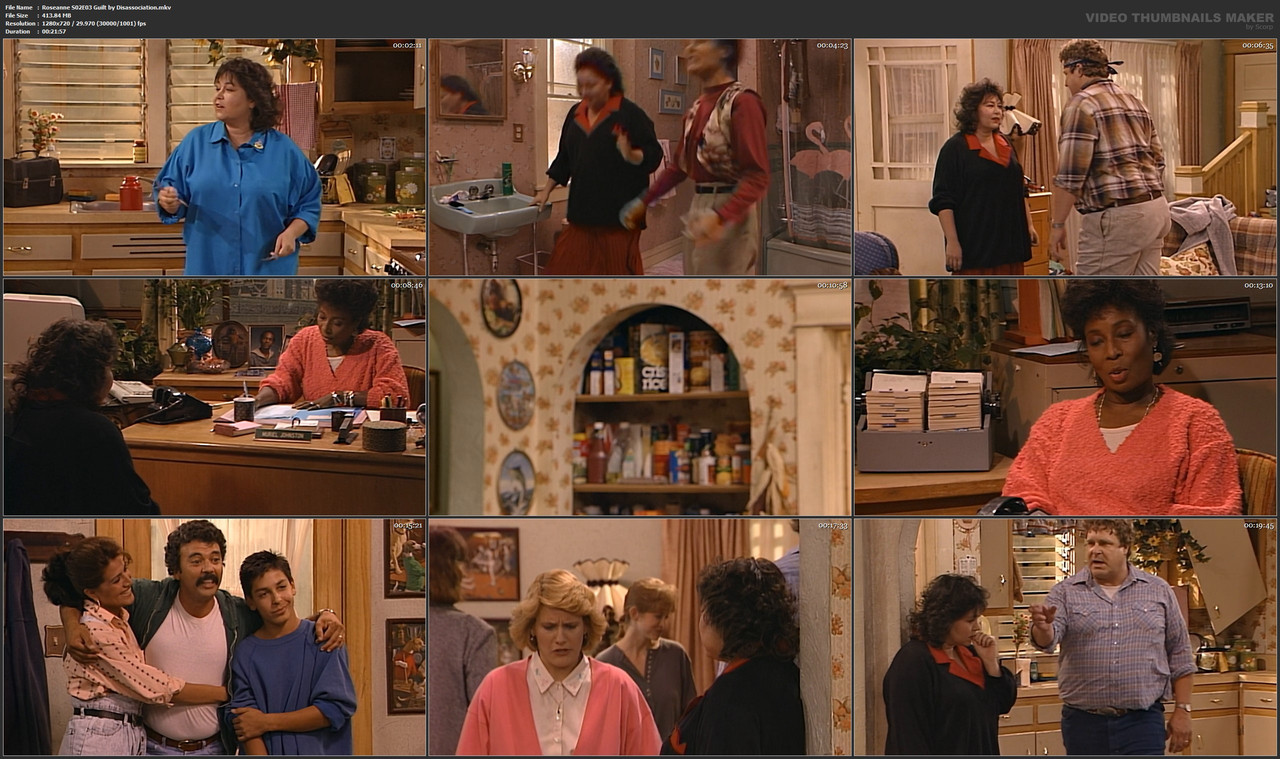 Roseanne S02E03 Guilt by Disassociation.mkv